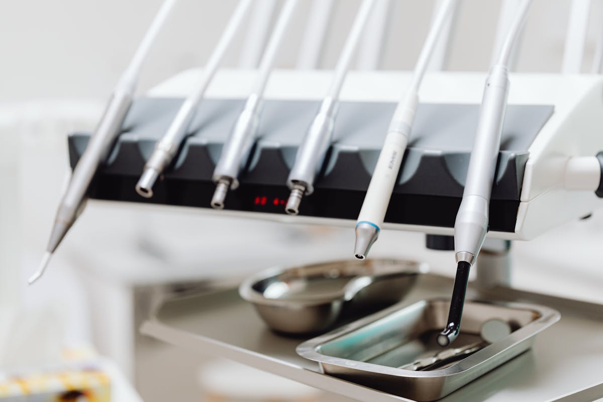 A Close-Up Shot of Dental Equipment A Close-Up Shot of Dental Equipment